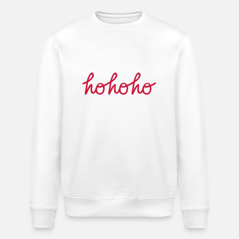 hohoho - Stanley/Stella ROLLER Unisex Organic Sweatshirt - white