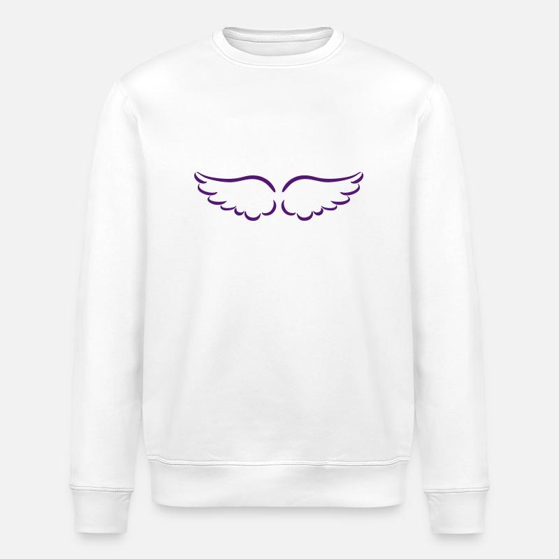 Flügelchen - Stanley/Stella Unisex Bio-Sweatshirt ROLLER - Weiß
