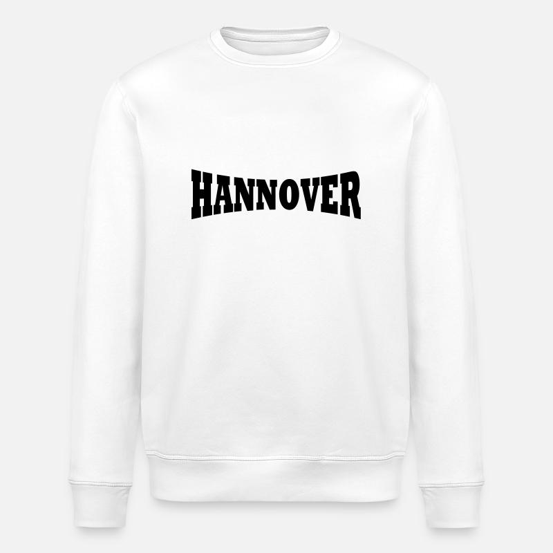 Hanovre lettrage - Sweat bio ROLLER Stanley/Stella Unisexe - blanc