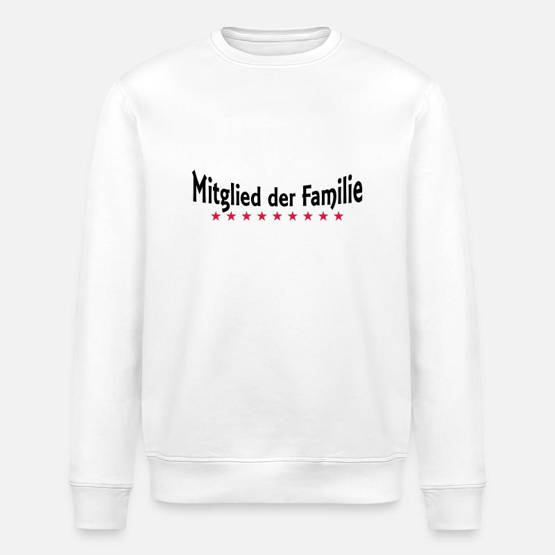MEMBRE DE LA FAMILLE - Sweat bio ROLLER Stanley/Stella Unisexe - blanc