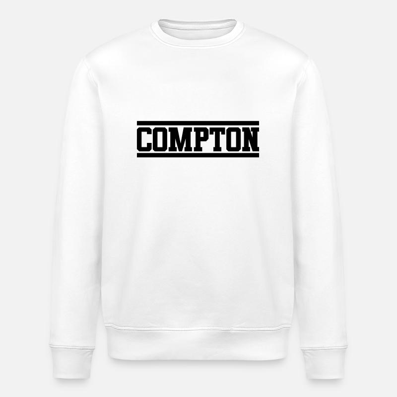 compton - Sweat bio ROLLER Stanley/Stella Unisexe - blanc