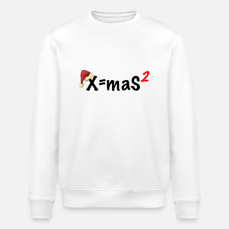 XmaS2 - Stanley/Stella Unisex Bio-Sweatshirt ROLLER - Weiß