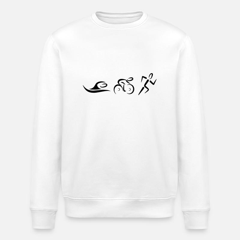 Triathlon - Sweat bio ROLLER Stanley/Stella Unisexe - blanc