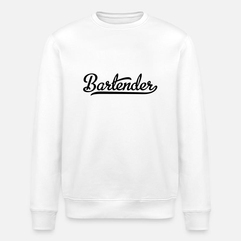Bartender - Stanley/Stella Unisex Bio-Sweatshirt ROLLER - Weiß