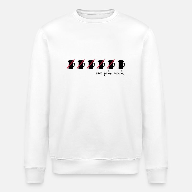 eins geht noch - Stanley/Stella Unisex Bio-Sweatshirt ROLLER - Weiß