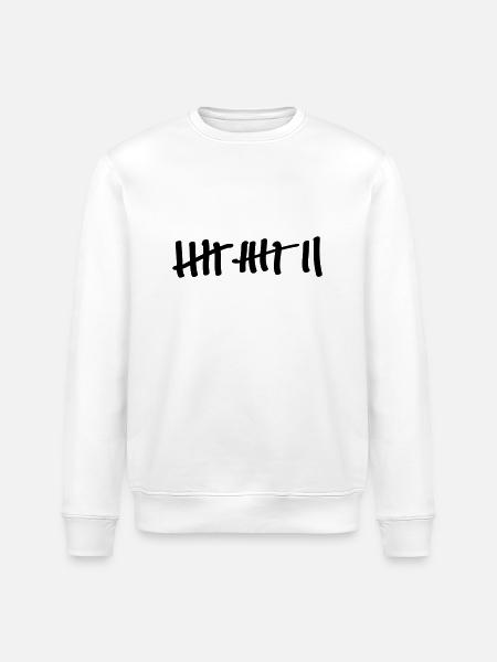12 apostel checklist - Stanley/Stella ROLLER Unisex Organic Sweatshirt - white
