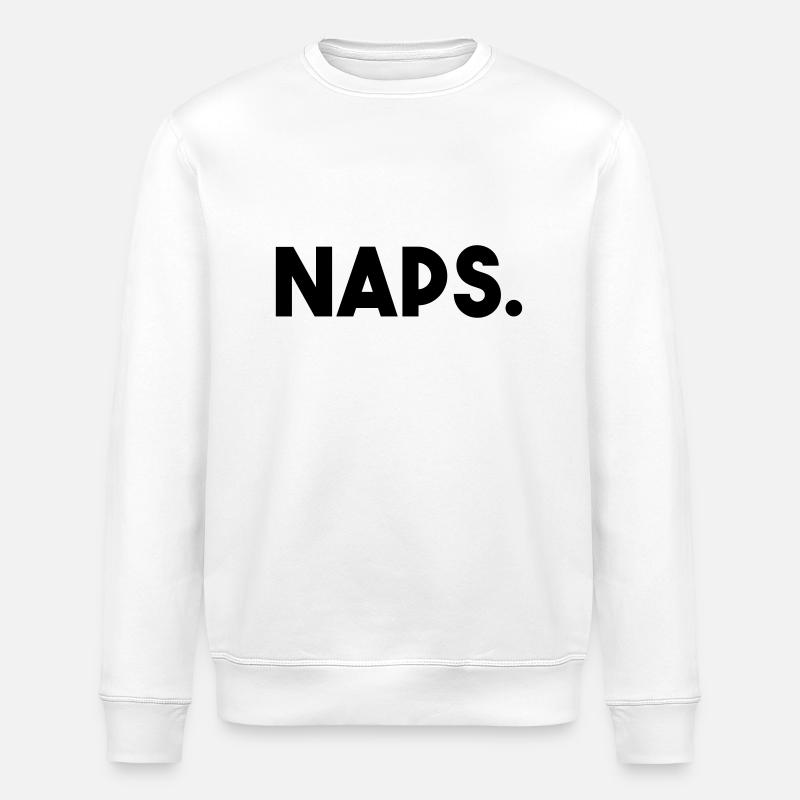Naps. - Stanley/Stella ROLLER Unisex Organic Sweatshirt - white