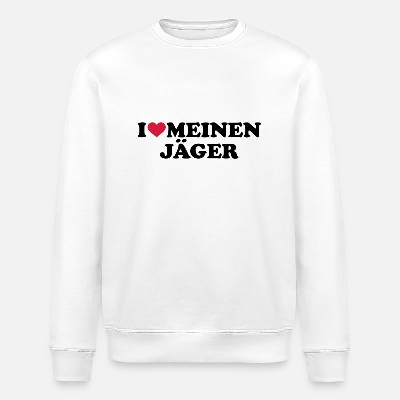 Jäger - Stanley/Stella Unisex Bio-Sweatshirt ROLLER - Weiß