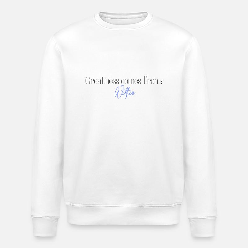 Größe von innen - Stanley/Stella Unisex Bio-Sweatshirt ROLLER - Weiß