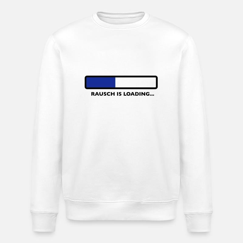 rausch - Stanley/Stella ROLLER Unisex Organic Sweatshirt - white