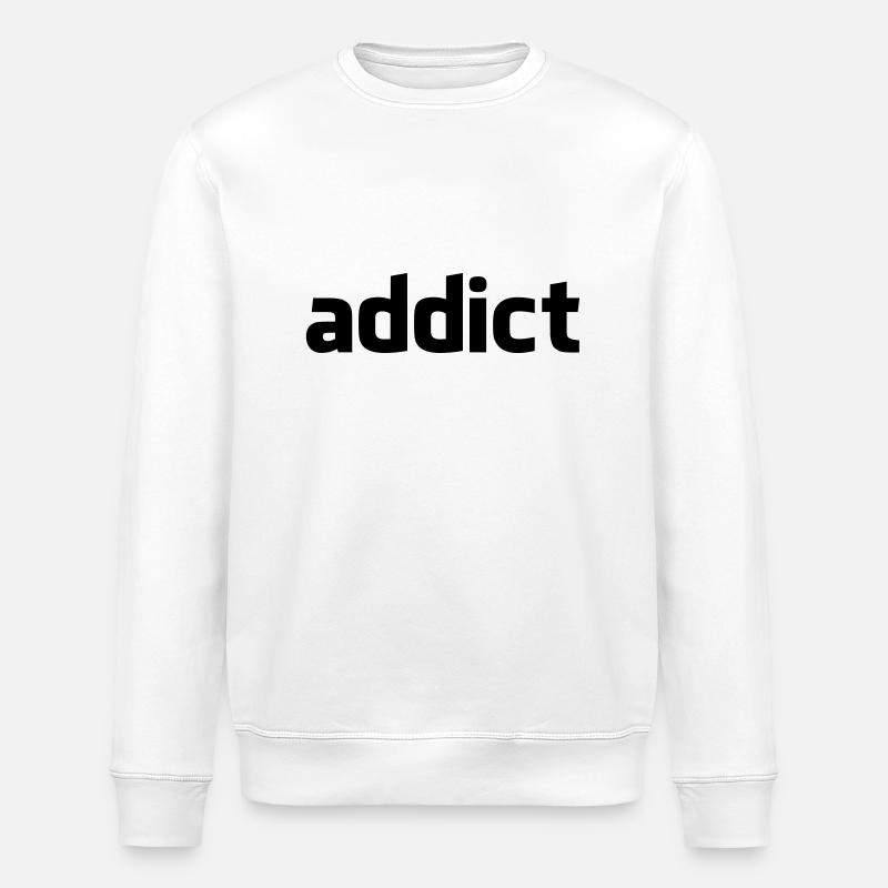 F-addic - Sweat bio ROLLER Stanley/Stella Unisexe - blanc