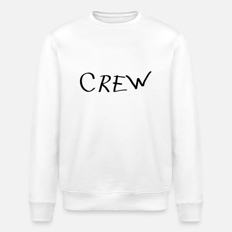 Crew - Stanley/Stella Unisex Bio-Sweatshirt ROLLER - Weiß