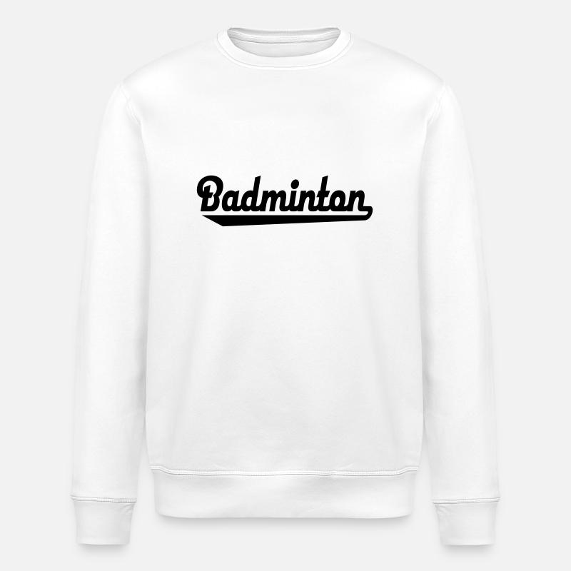 Badminton - Stanley/Stella Unisex Bio-Sweatshirt ROLLER - Weiß
