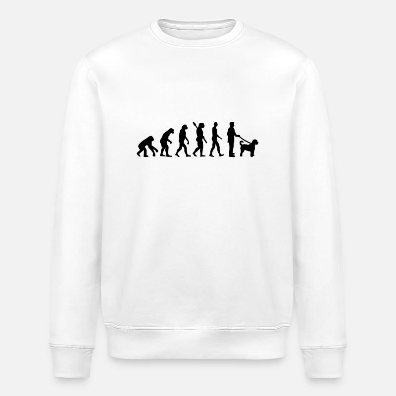 Labradoodle - Sweat bio ROLLER Stanley/Stella Unisexe - blanc