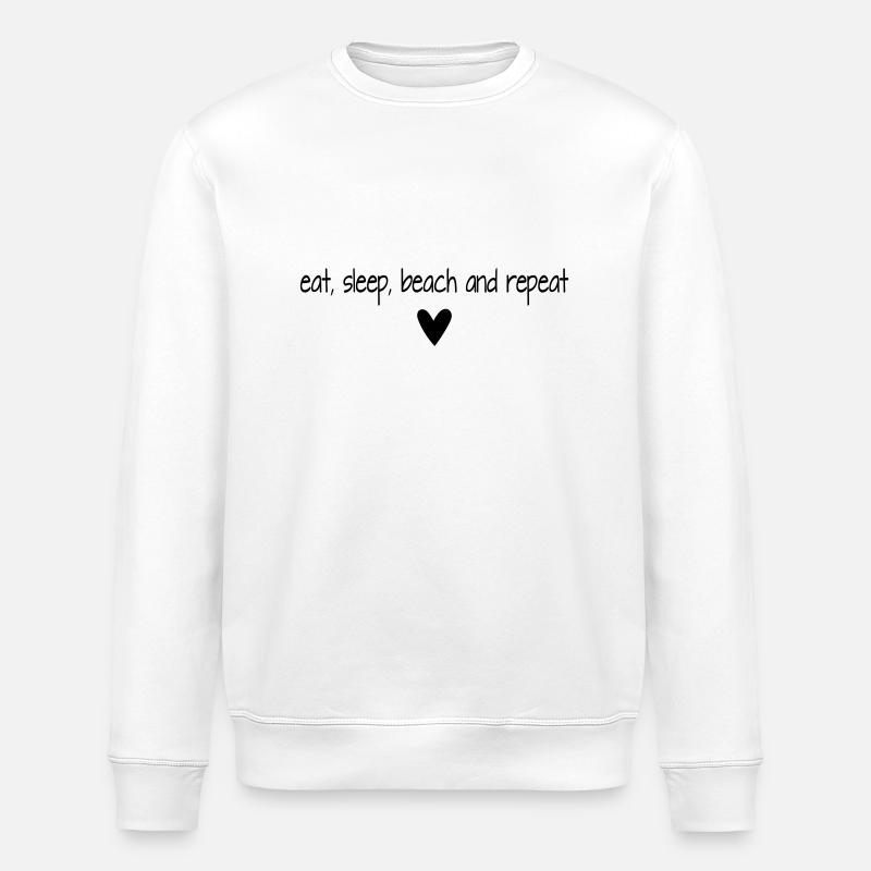 repeat - Stanley/Stella ROLLER Unisex Organic Sweatshirt - white