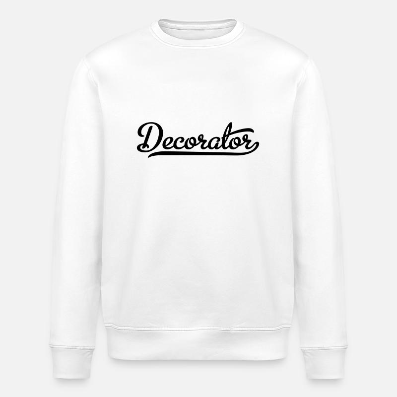 Painter - Stanley/Stella ROLLER Unisex Organic Sweatshirt - white