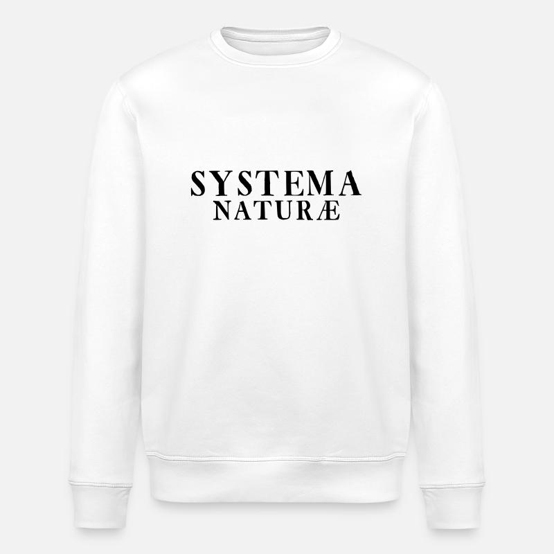 Systema Naturae - Stanley/Stella ROLLER Unisex Organic Sweatshirt - white