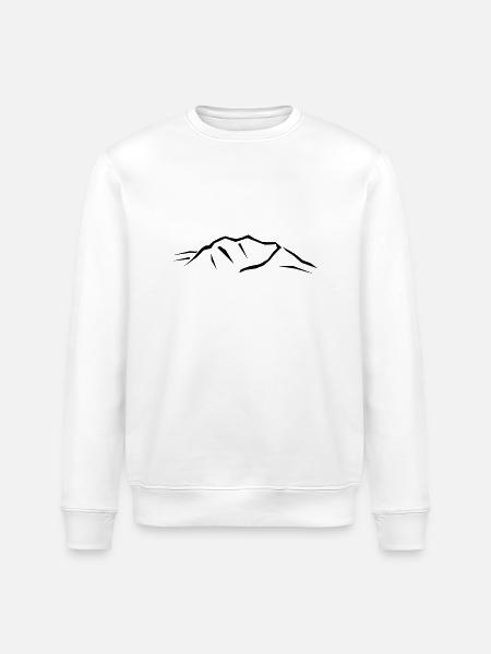 Snowdon - Stanley/Stella ROLLER Unisex Organic Sweatshirt - white