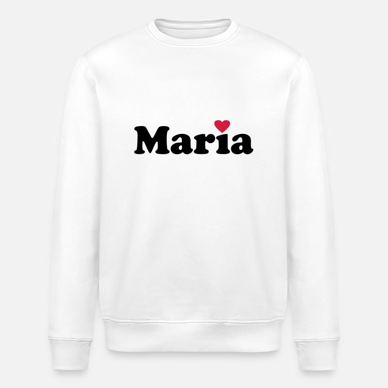 Maria - Sweat bio ROLLER Stanley/Stella Unisexe - blanc