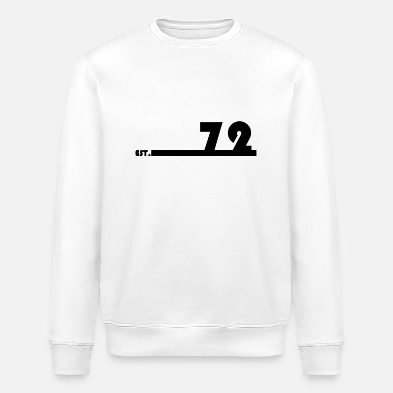 72_Black - Stanley/Stella Unisex Bio-Sweatshirt ROLLER - Weiß