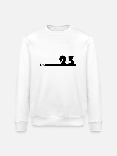 23_Black - Stanley/Stella Unisex Bio-Sweatshirt ROLLER - Weiß
