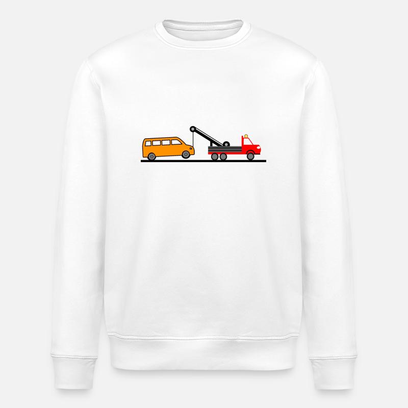Camion - Sweat bio ROLLER Stanley/Stella Unisexe - blanc