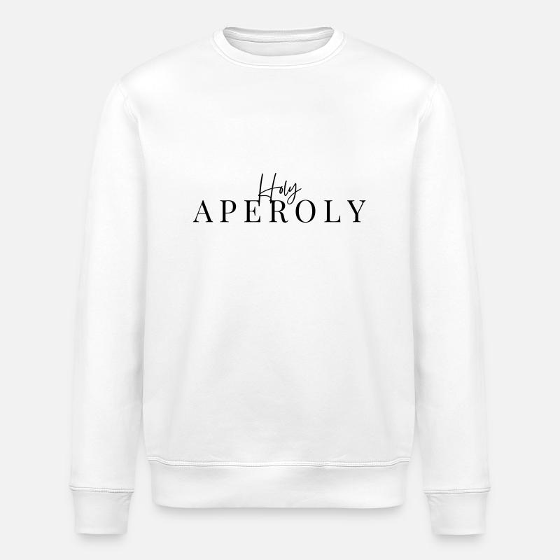 holy aperoly - Stanley/Stella Unisex Bio-Sweatshirt ROLLER - Weiß
