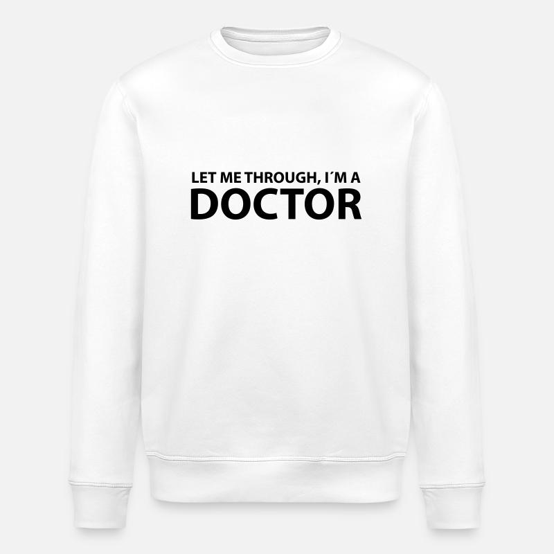 doctor - Stanley/Stella Unisex Bio-Sweatshirt ROLLER - Weiß