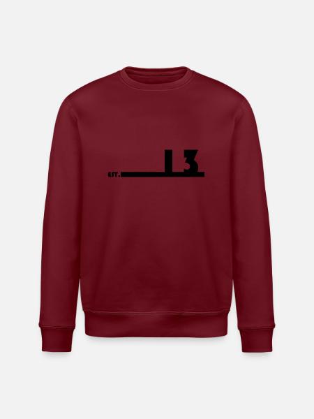 13_Black_Bauhaus93 - Stanley/Stella Unisex Bio-Sweatshirt ROLLER - Weiß
