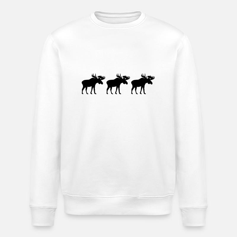 Élan - Sweat bio ROLLER Stanley/Stella Unisexe - blanc