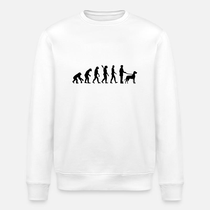 Great Dane - Stanley/Stella ROLLER Unisex Organic Sweatshirt - white