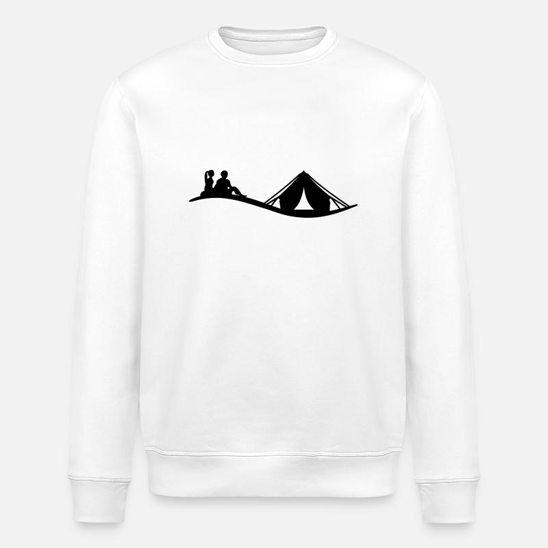 Freizeit - Camping - Stanley/Stella Unisex Bio-Sweatshirt ROLLER - Weiß