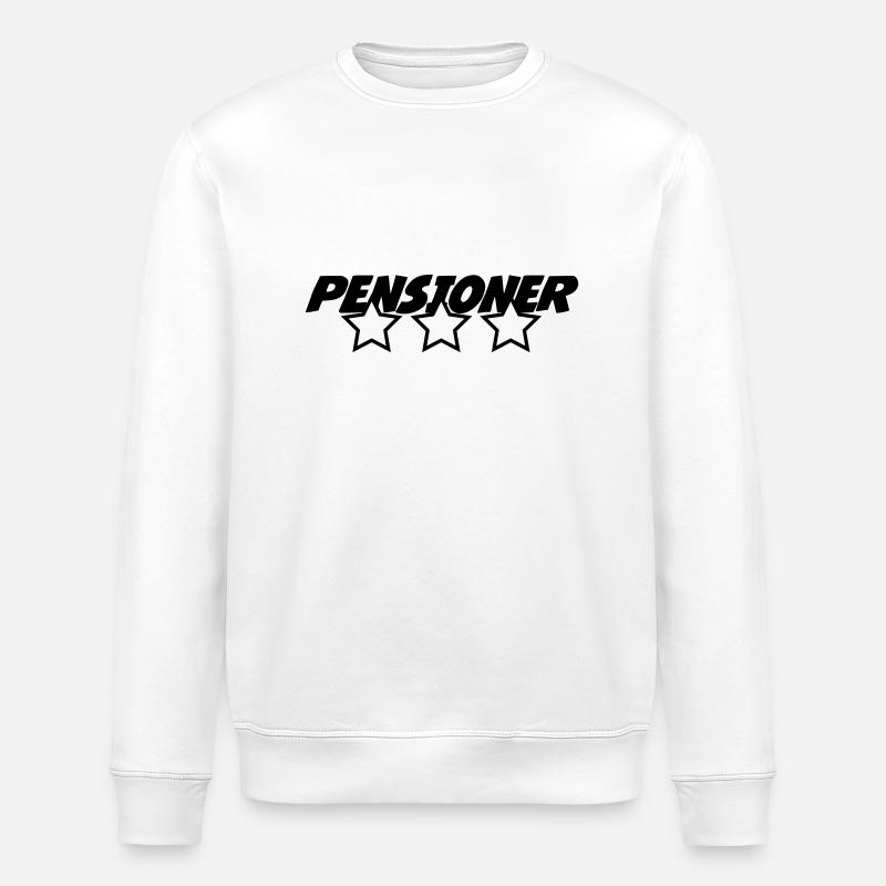 Ruhestand / Rentner / Rentnerin / Rente - Stanley/Stella Unisex Bio-Sweatshirt ROLLER - Weiß