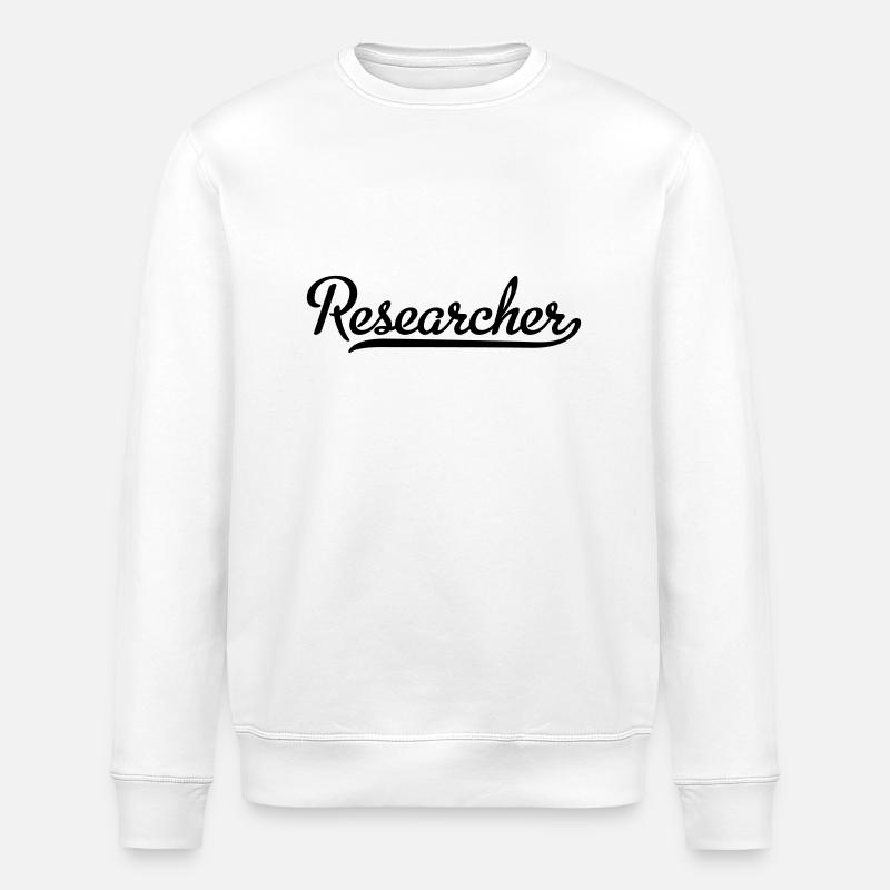 Forscher - Stanley/Stella Unisex Bio-Sweatshirt ROLLER - Weiß