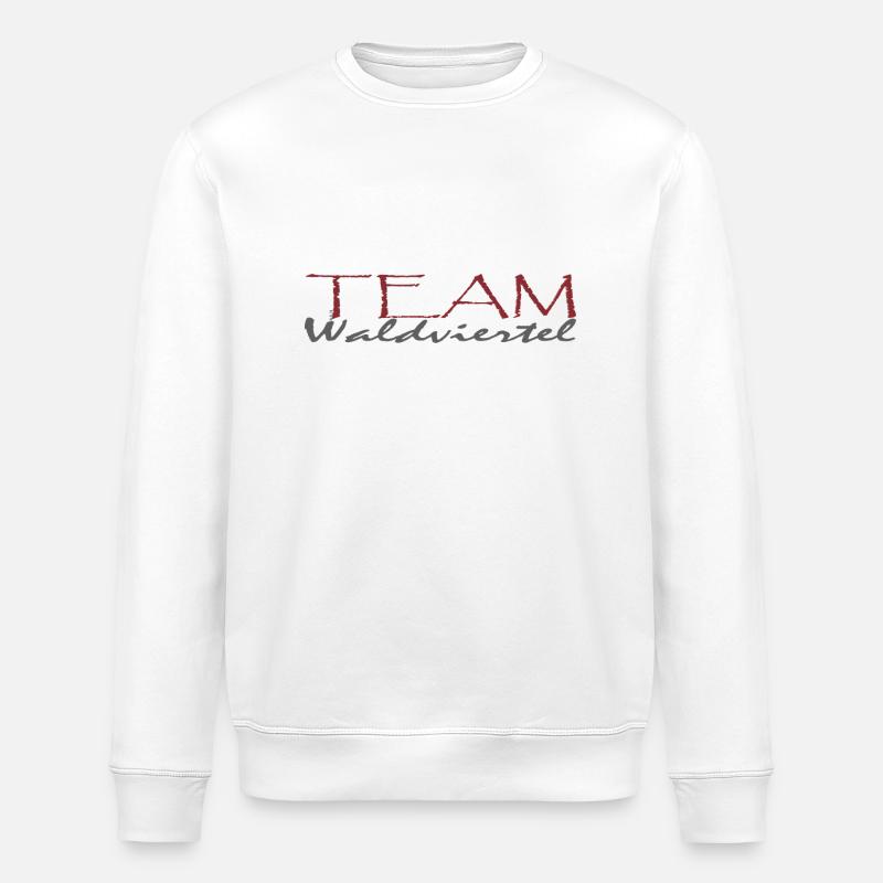 Team Waldviertel - Stanley/Stella Unisex Bio-Sweatshirt ROLLER - Weiß