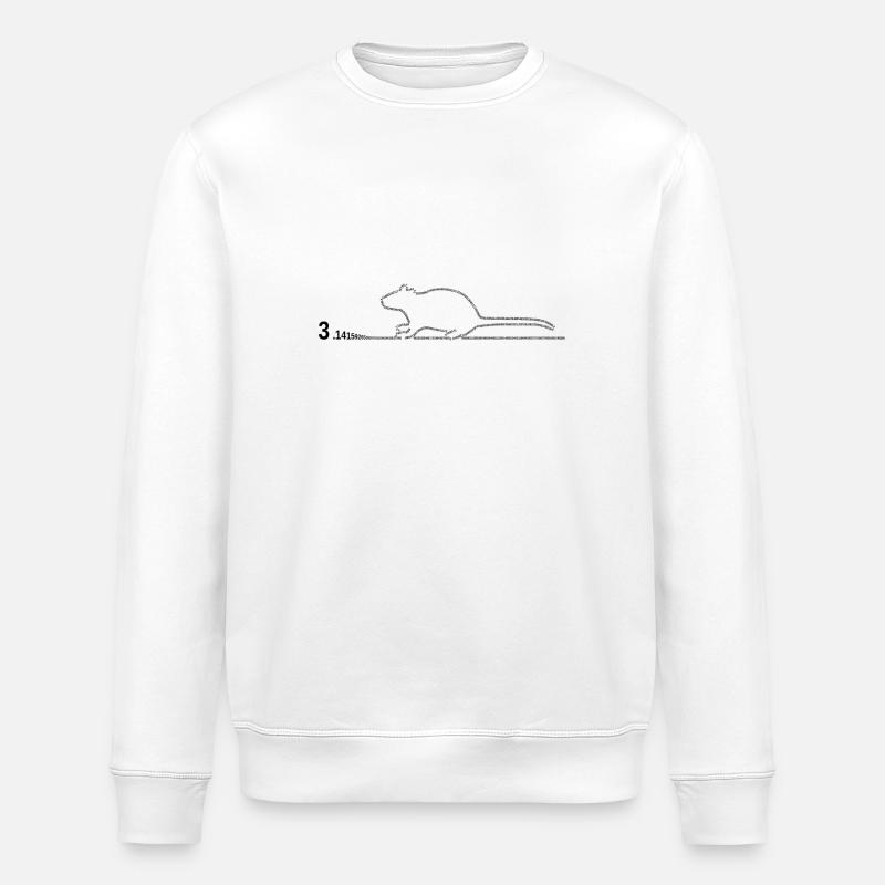 pirate - Stanley/Stella ROLLER Unisex Organic Sweatshirt - white