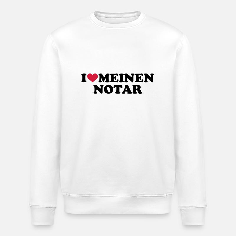 Notar - Stanley/Stella Unisex Bio-Sweatshirt ROLLER - Weiß