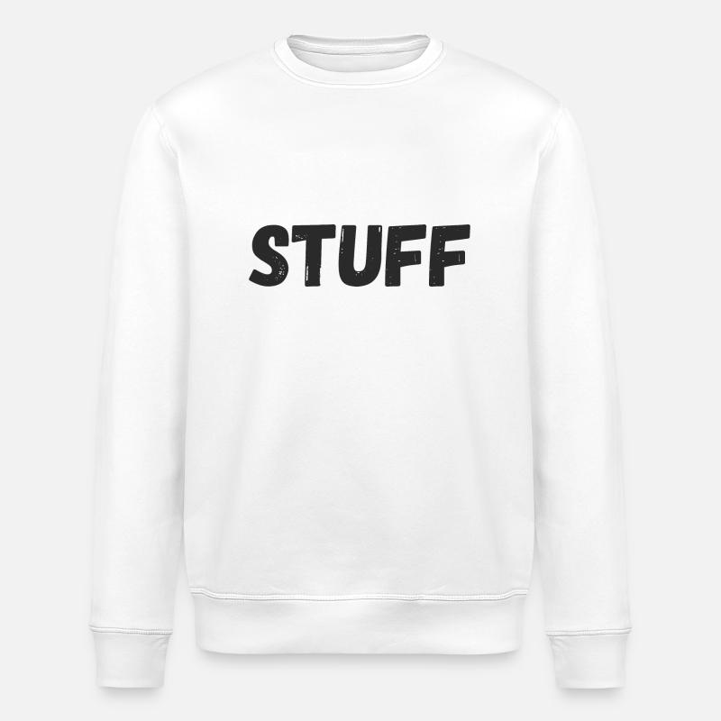Stuff - Stanley/Stella ROLLER Unisex Organic Sweatshirt - white