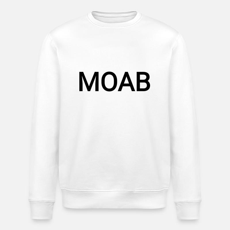 Moab - Stanley/Stella Unisex Bio-Sweatshirt ROLLER - Weiß