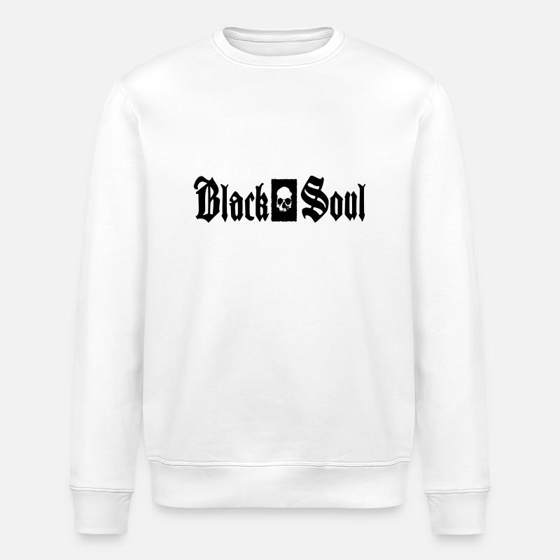 blach soul - Stanley/Stella Unisex Bio-Sweatshirt ROLLER - Weiß