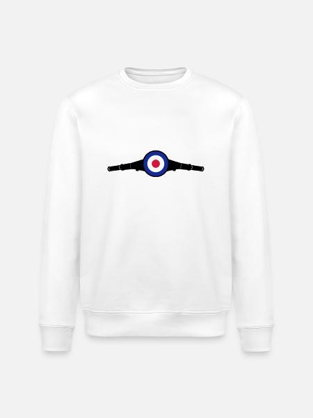 Lenkkopf Target - Stanley/Stella Unisex Bio-Sweatshirt ROLLER - Weiß