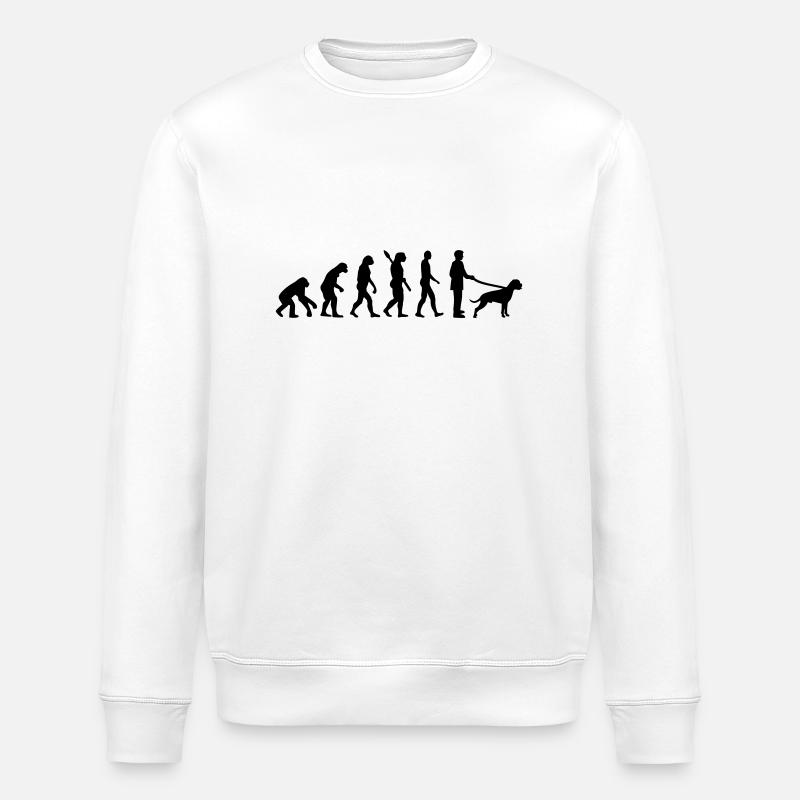 Boxer - Stanley/Stella ROLLER Unisex Organic Sweatshirt - white