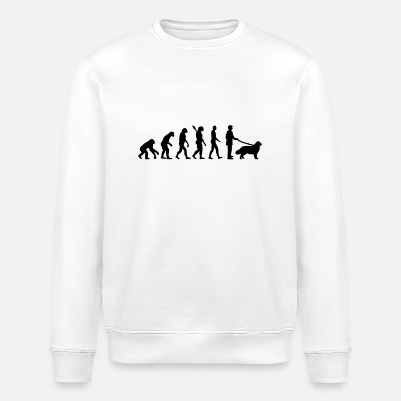 Evolution Newfoundland - Stanley/Stella ROLLER Unisex Organic Sweatshirt - white