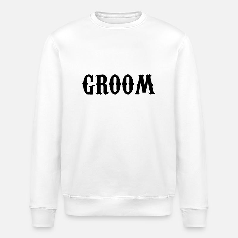 groom - Sweat bio ROLLER Stanley/Stella Unisexe - blanc