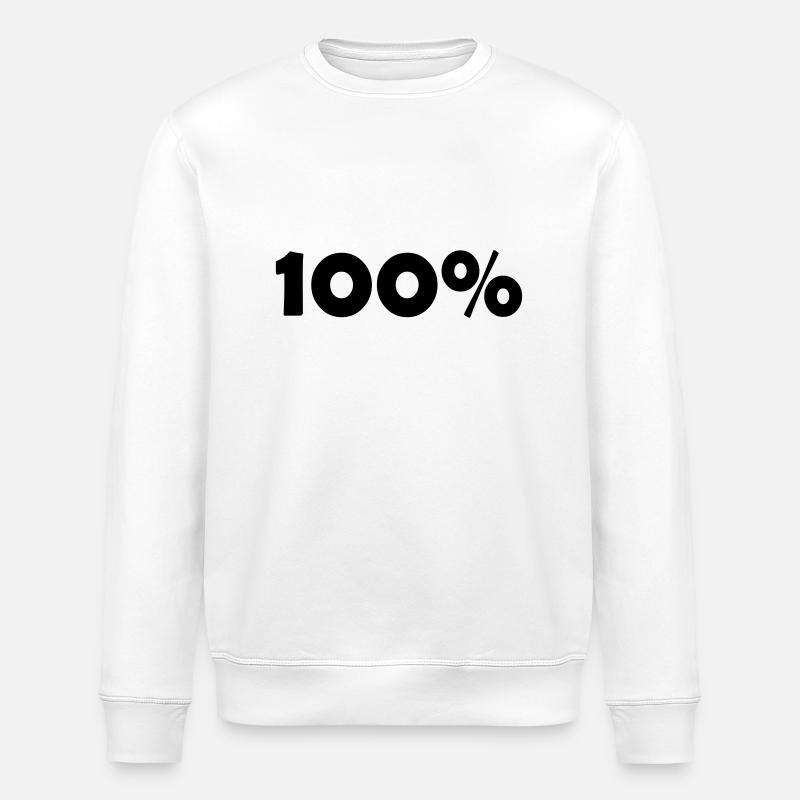 100 - Sweat bio ROLLER Stanley/Stella Unisexe - blanc