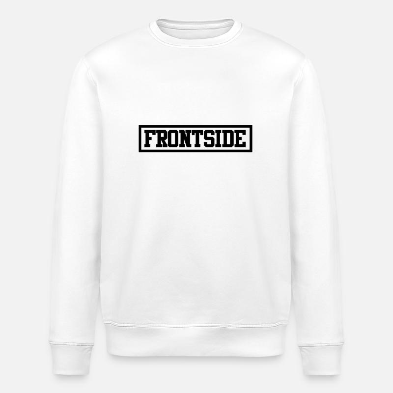 Frontside - Stanley/Stella Unisex Bio-Sweatshirt ROLLER - Weiß