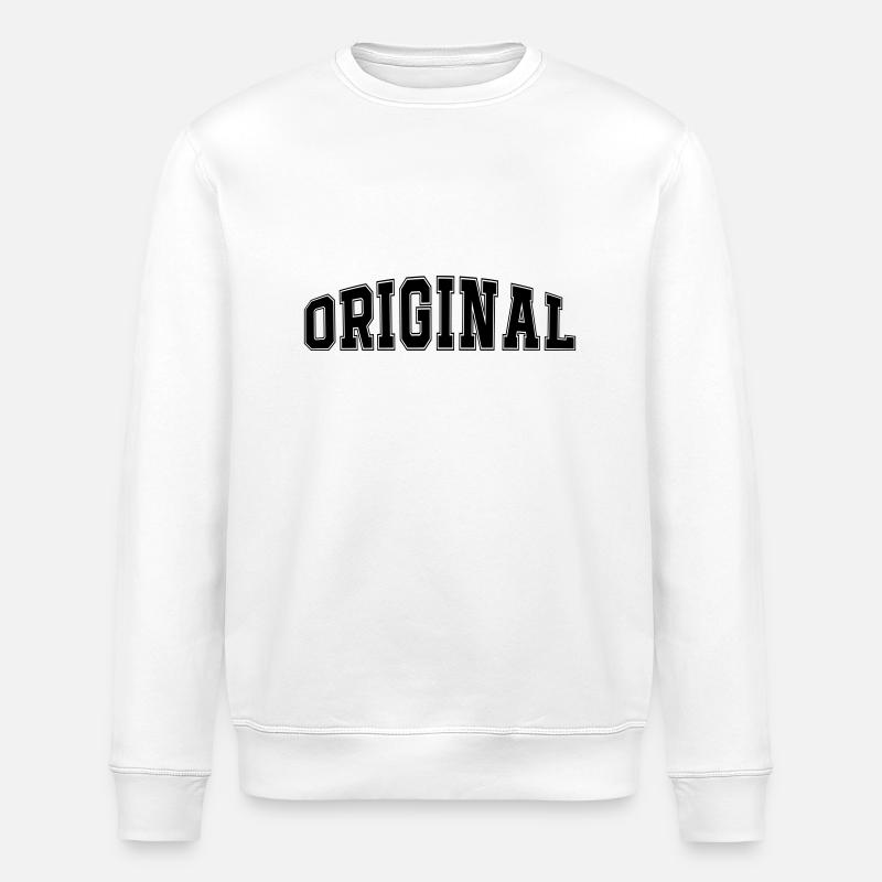 original - Stanley/Stella ROLLER Unisex Organic Sweatshirt - white