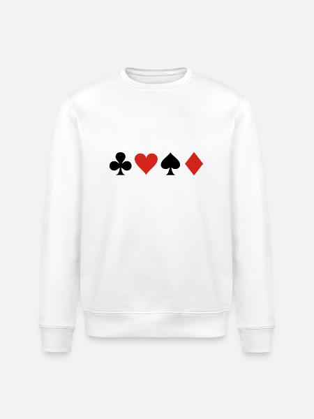 Karten - Stanley/Stella Unisex Bio-Sweatshirt ROLLER - Weiß