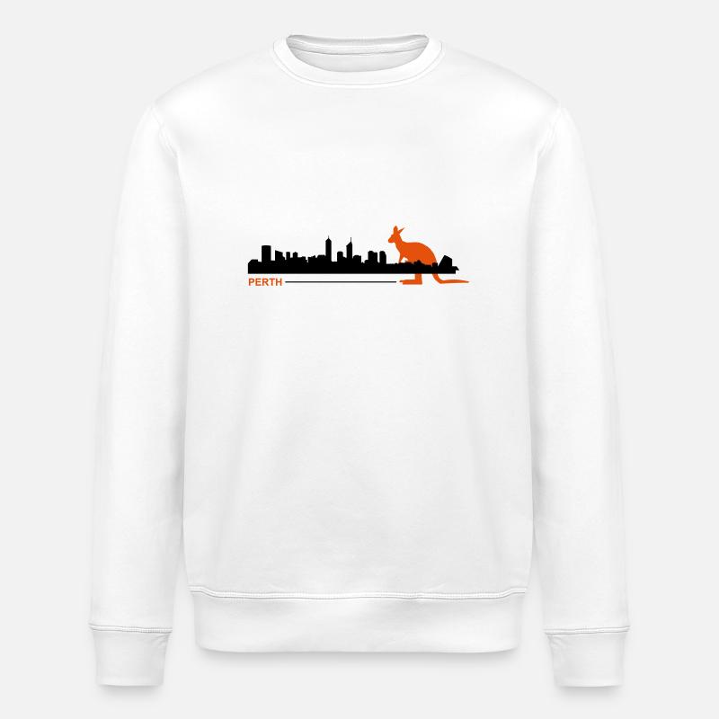 perth2 - Sweat bio ROLLER Stanley/Stella Unisexe - blanc