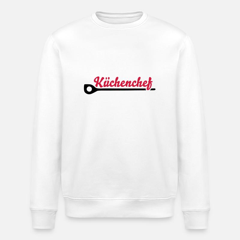 Cuisinier - Sweat bio ROLLER Stanley/Stella Unisexe - blanc